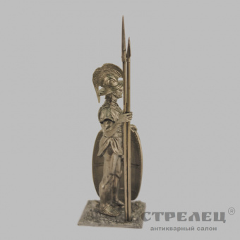 фото — оловянный солдатик «воин вольсков. 5-4 век до н.э.». гк